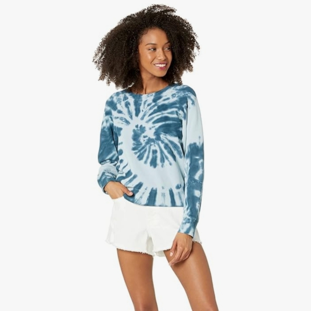 Madewell Shruken Sweatshirt In Tie-Dyr